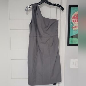 J. Crew One Shoulder Bridesmaid Midi Dress, TAILORED to Size 10